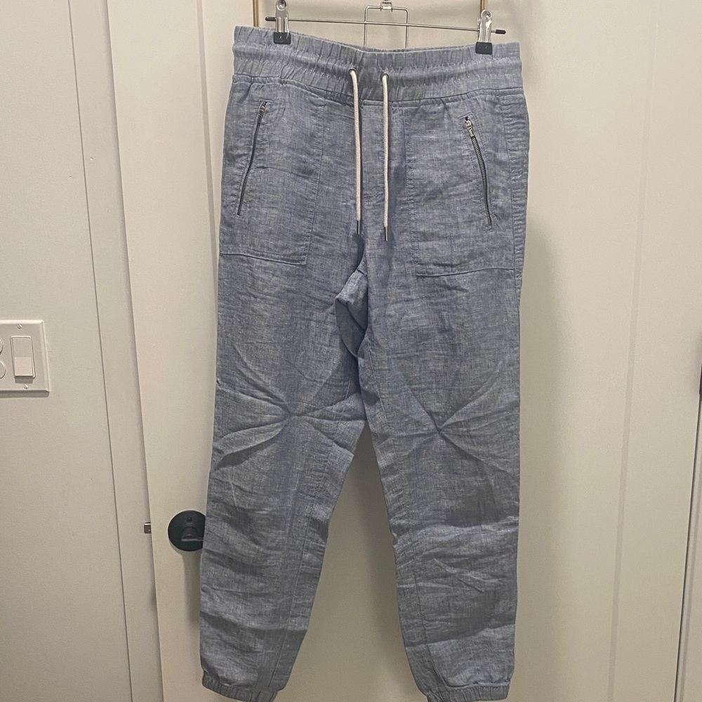 Athleta Cabo linen joggers